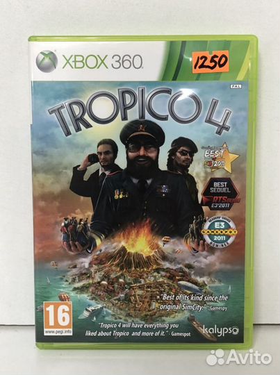 Диск Tropico 4 для Xbox 360