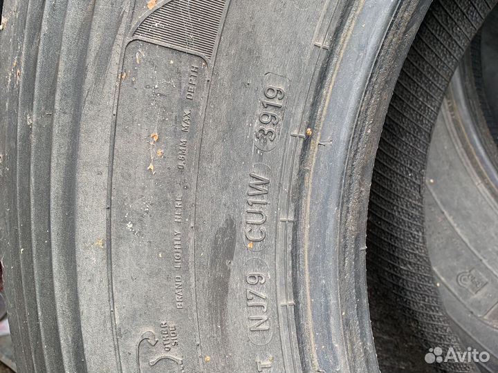 Грузовые шины 385 65 22 5 прицепная бу