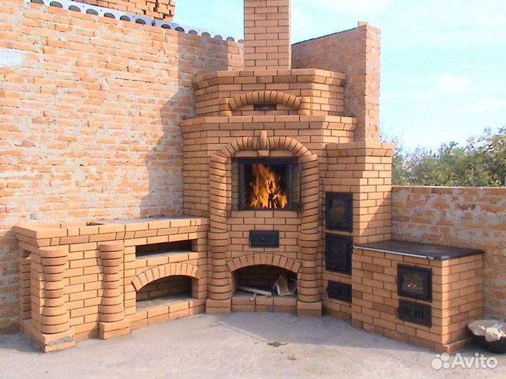Камины, Печи, Барбекю