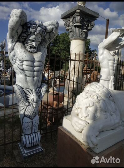 Атлант бетонный