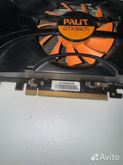 Видеокарта palit gtx 560ti