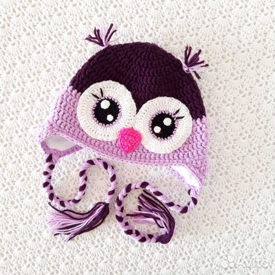 Шапка вязаная детская. Вяжу на заказ 1-3 дня