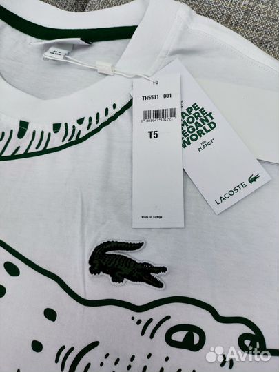 Футболка мужская Lacoste Big Logo (Оригинал)