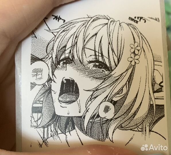 Наклейки ахегао