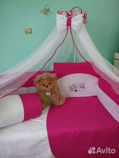 Бортики в кроватку