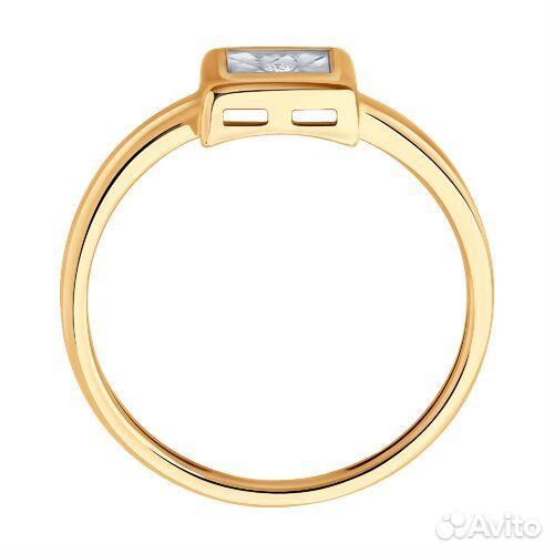 Кольцо Diamant из золота, 51-210-02964-1, р.16
