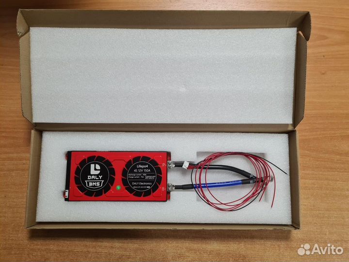 Плата контроля BMS lifepo4 4S 12V 150A