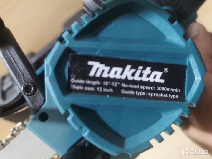 Цепная пила аккумуляторная makita