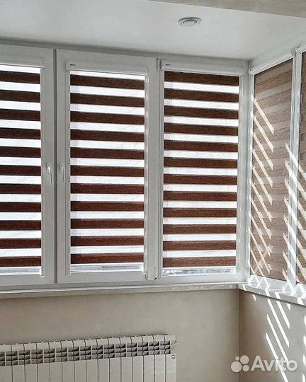 Рулонные шторы 3в1 от производителя