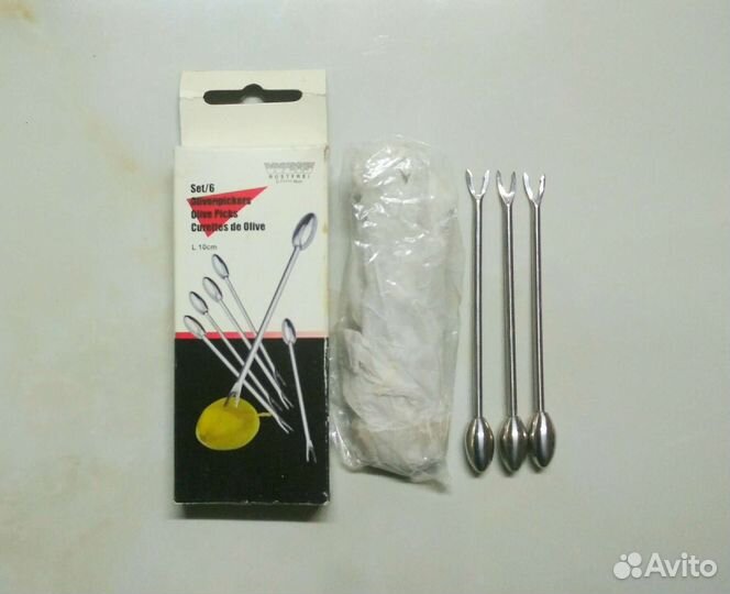 Набор для оливок - чаша и вилочки Weis