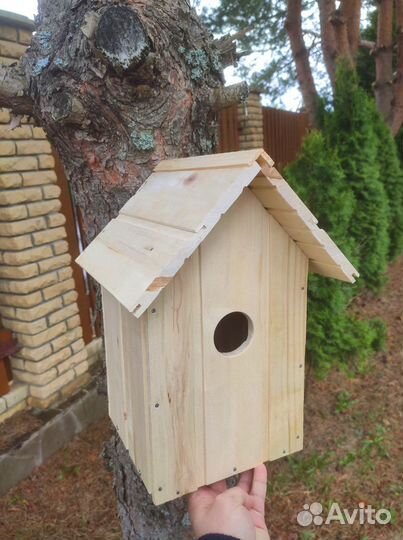 Деревянные скворечники