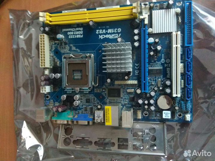 Материнская плата lga 775 под ремонт