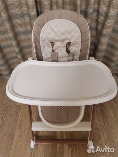 Стул для кормления Happy Baby berny V2 beige