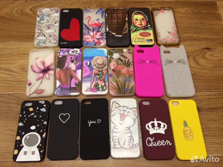 Чехлы новые для iPhone 5s