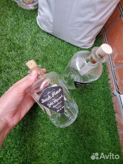 Бутылки декоративные