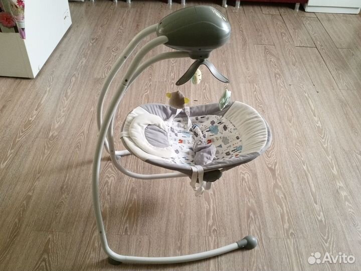 Детские электронные качели для новорожденных