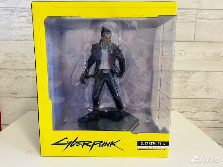 Фигурка Cyberpunk 2077 Takemura новая