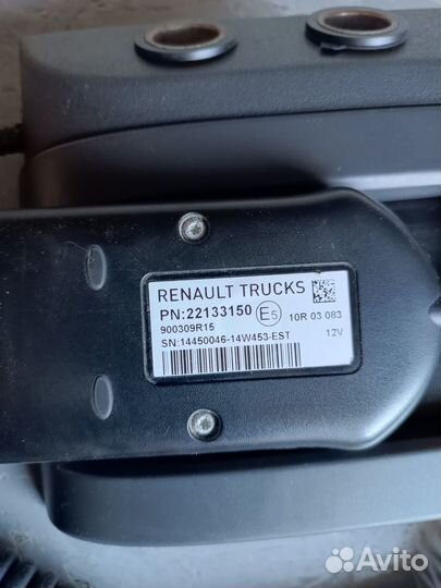 Пульт управления отопителем Renault T