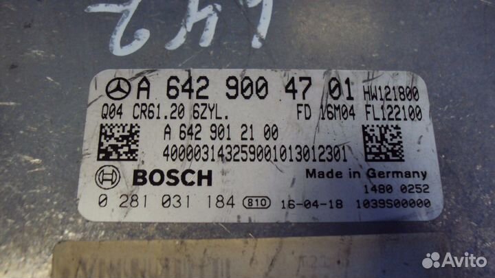 Блок A6429004701 ML GL GLS GLE W166 W292 166 292