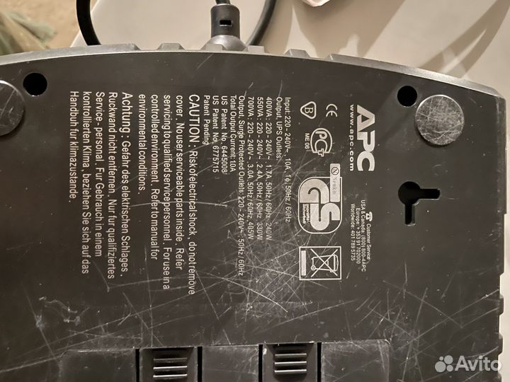 Ибп APC Back-UPS ES 400