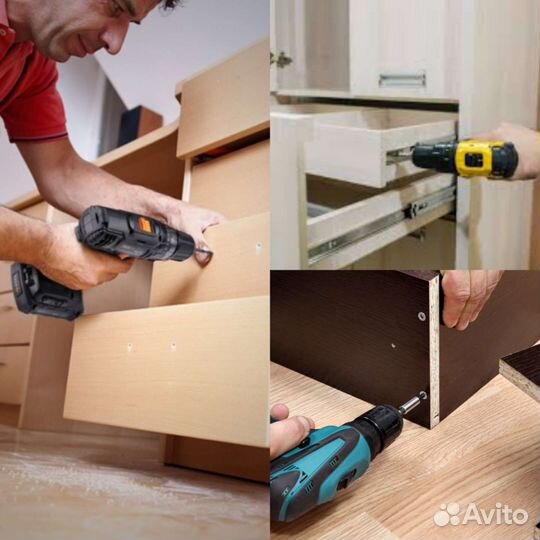 Сборка разборка мебели
