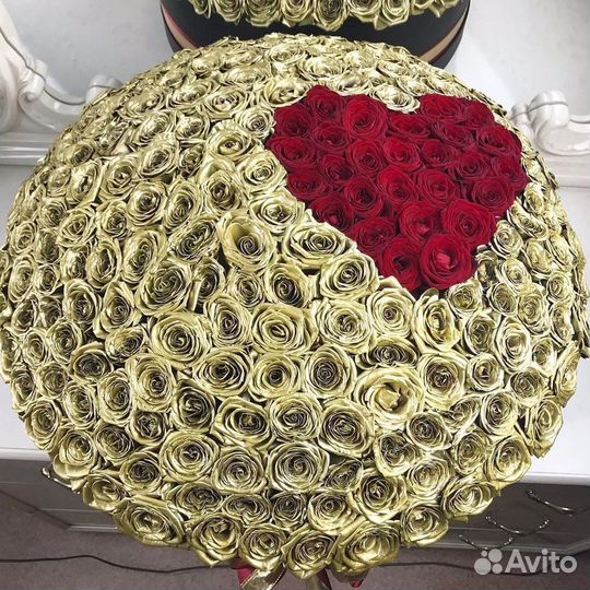 Розы 101 штука