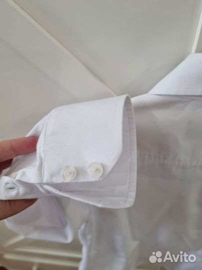 Рубашка белая Gulliver, 128