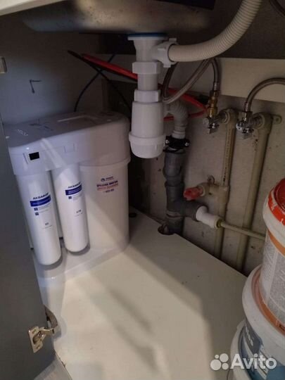 Установка фильтров обратный осмос