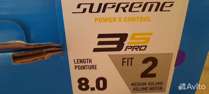 Хоккейные коньки bauer supreme 3S pro