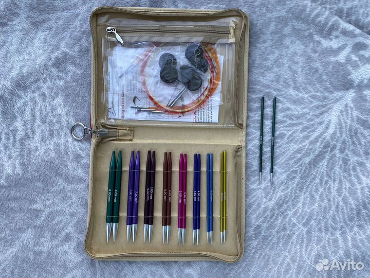 Набор спиц knit pro zing deluxe