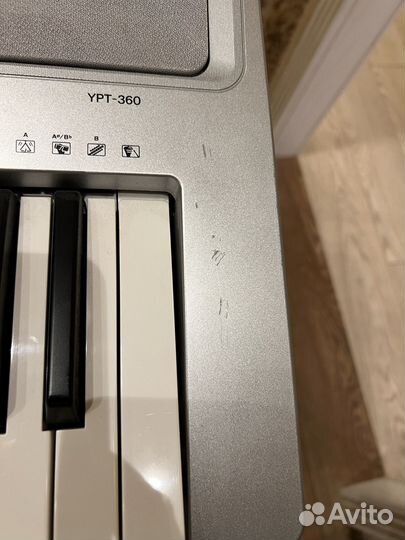 Синтезатор yamaha ypt 360
