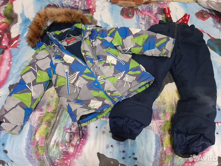 Зимний костюм 134 см
