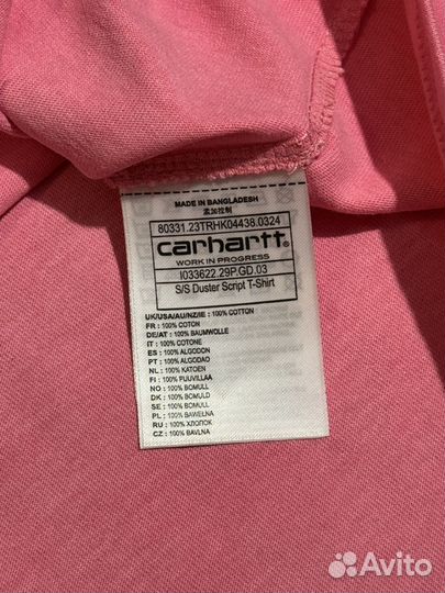 Футболка мужская Carhartt, оригинал