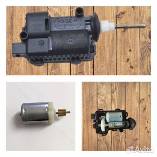 Моторчик замка топливной горловины Opel