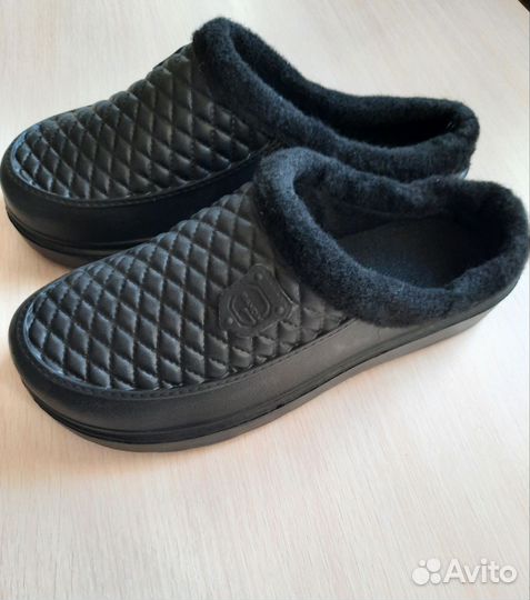 Сабо мужские утеплённые