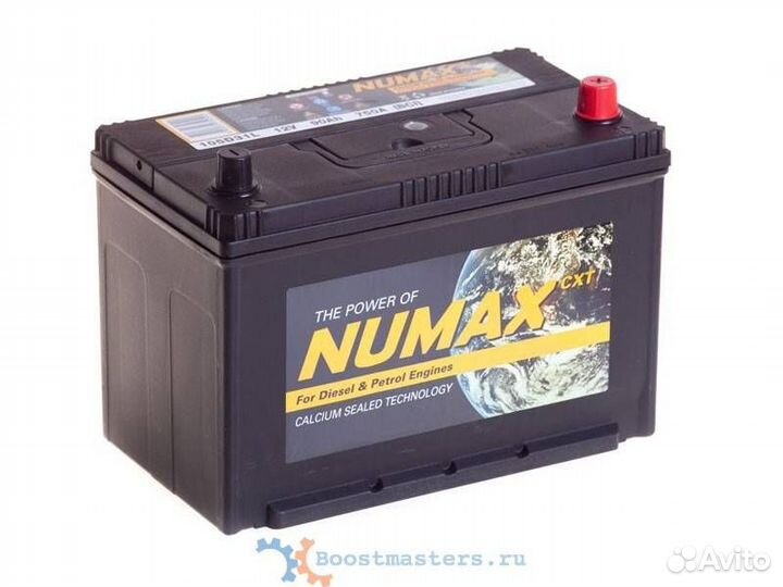 Аккумулятор Numax 90A (105D31) R