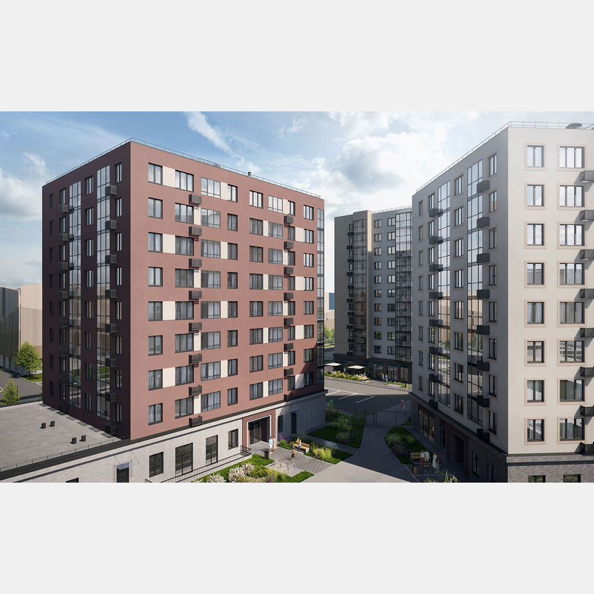 1-к. квартира, 44,7 м², 1/9 эт.