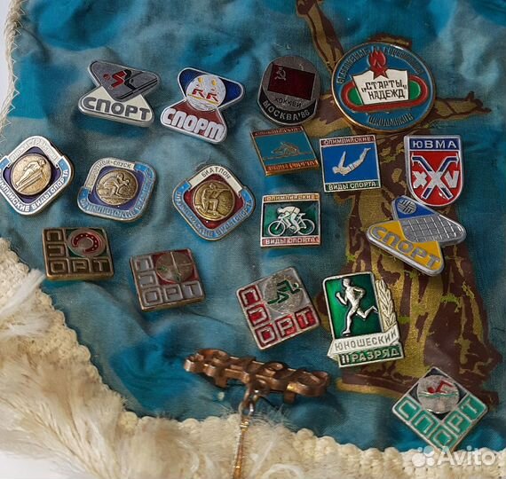 Значки, о спорт