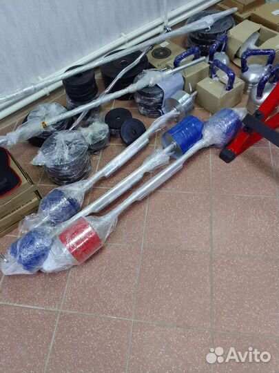 Штанга + Гантели