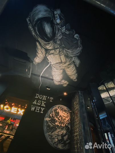 Роспись Стен. Граффити. Художник