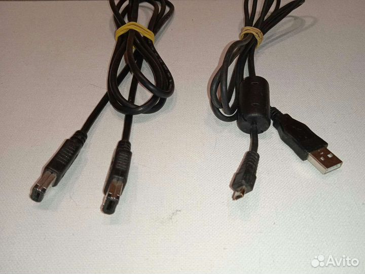 Видео-аудио кабель. Много