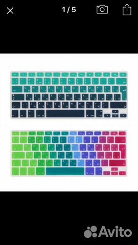 Силиконовая накладка для MacBook Air