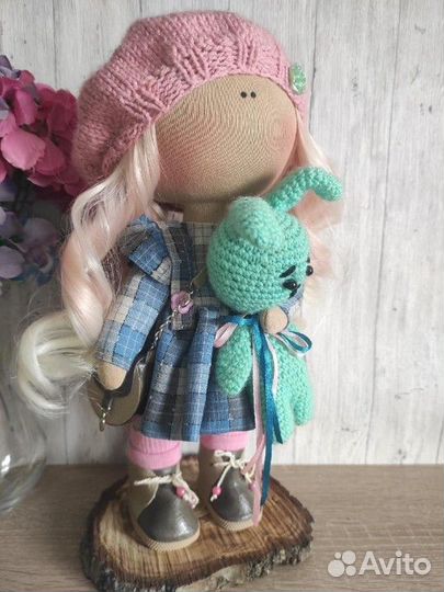 Интерьерная кукла ручной работы