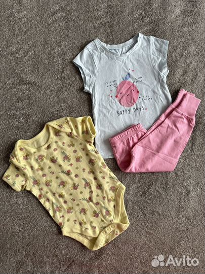 Боди и пижама George 86