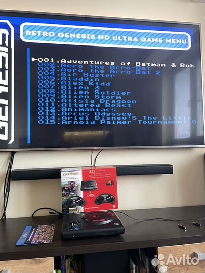 Игровая приставка sega Retro Genesis HD Ultra 225и