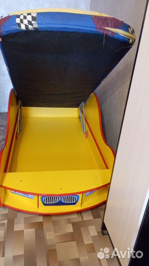 Детская кровать машина бу