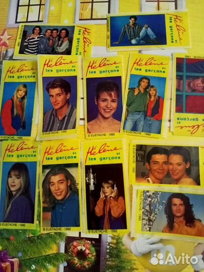 Наклейки от жвачки Элен и ребята