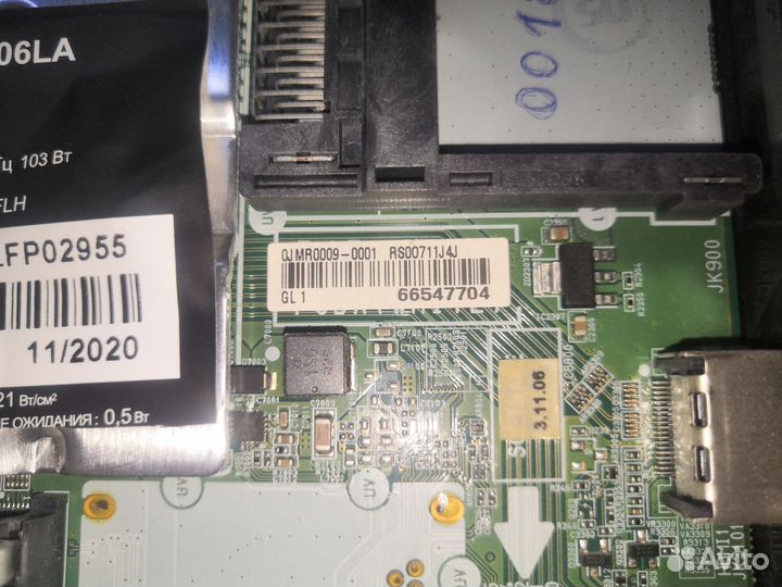 Main LG 43UN70006LA, EAX69083603(1.0), EBU66547704