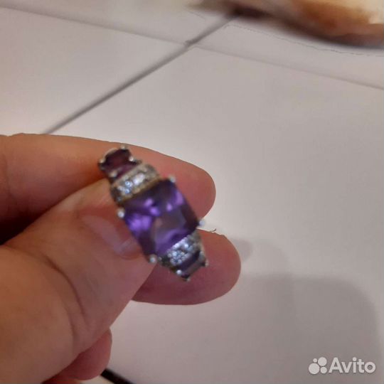 Серьги и кольцо
