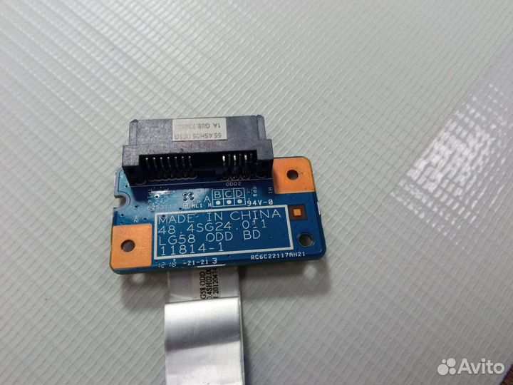 DVD SATA коннектор Lenovo IdeaPad G580